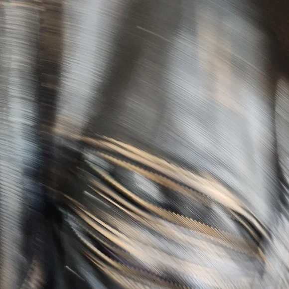 Rogue State Men's Distressed Black Leather Jacket Large - Picture 10 of 16